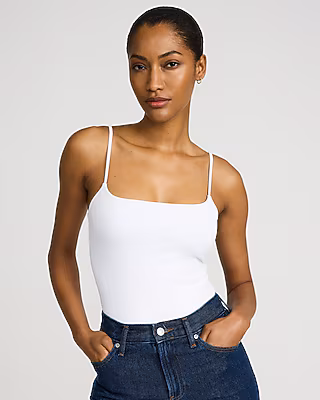 Body Contour High Compression Scoop Neck Cami Bodysuit