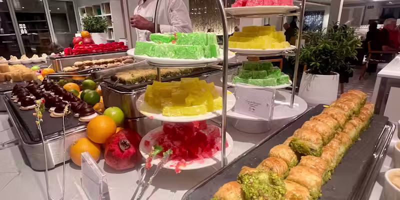 Not all cruise buffets are created equal
