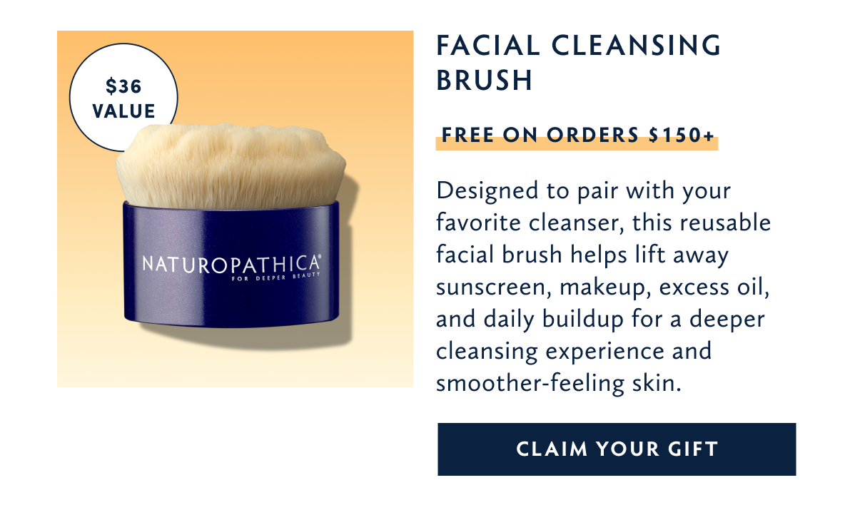 Facial Cleansing Brush Claim Your Gift