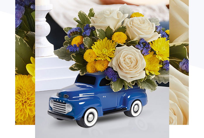 Teleflora's Dreaming of Ford Bouquet