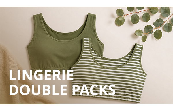 Lingerie double packs