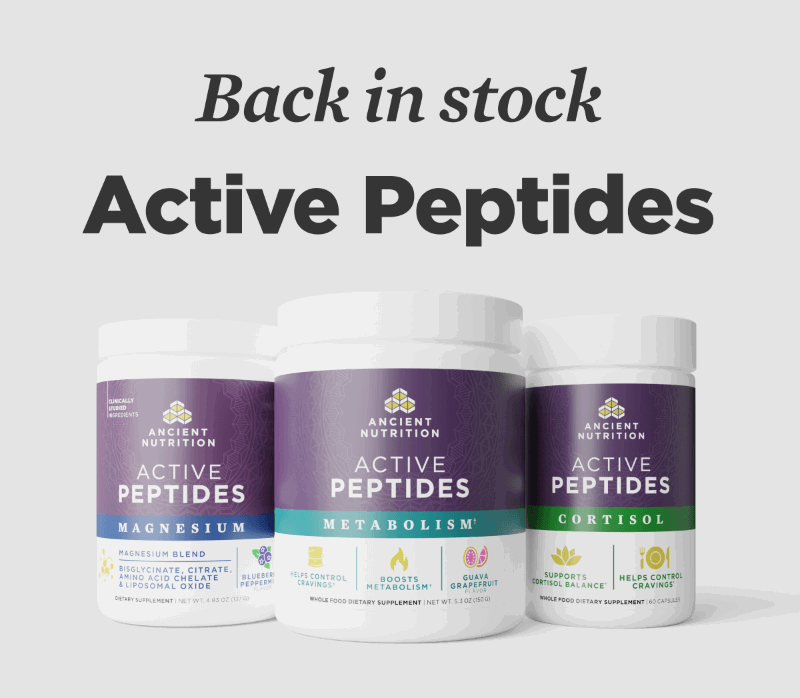 Active Peptides are Back in Stock!
