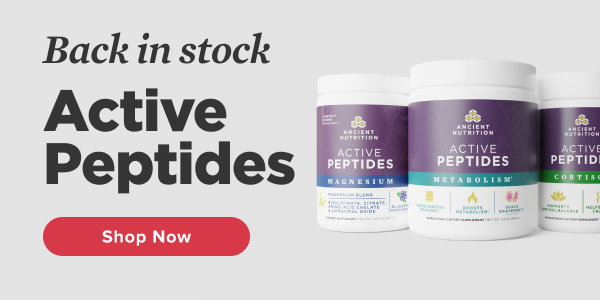 Active Peptides are Back in Stock!