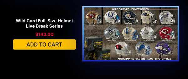 Wild Card Full-Size Helmet Live Break Series