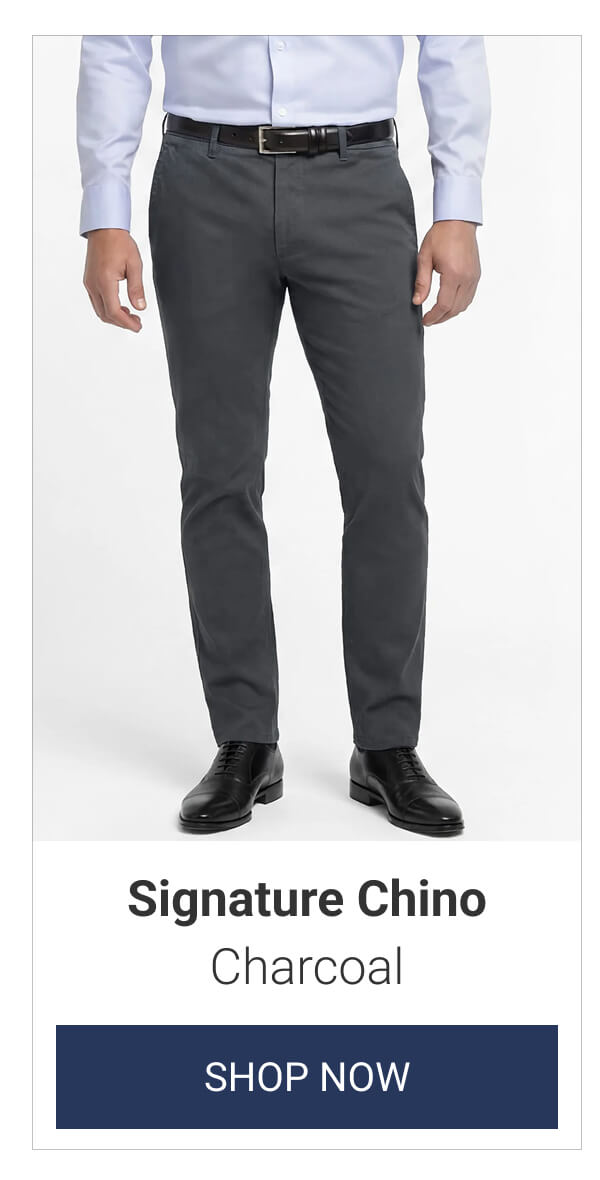 Charcoal Signature Chino