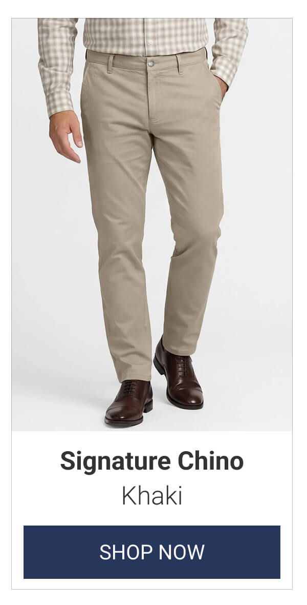 Khaki Signature Chino