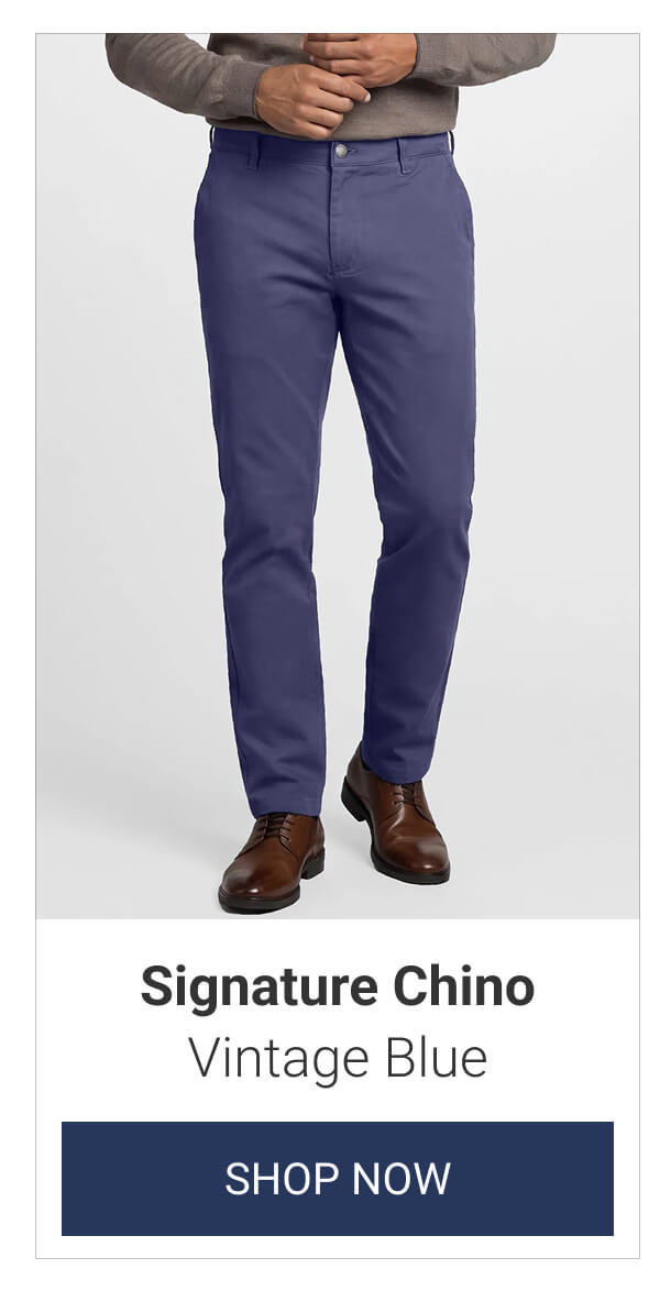 Vintage Blue Signature Chino