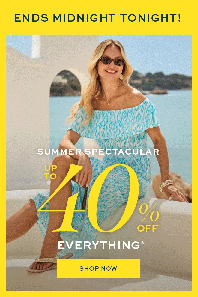 Up to 40% off