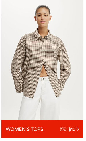 Women's Tops from $10