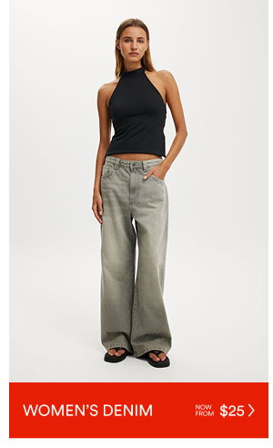Women's denim starting from $25