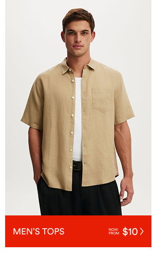 Men's Tops, from $10