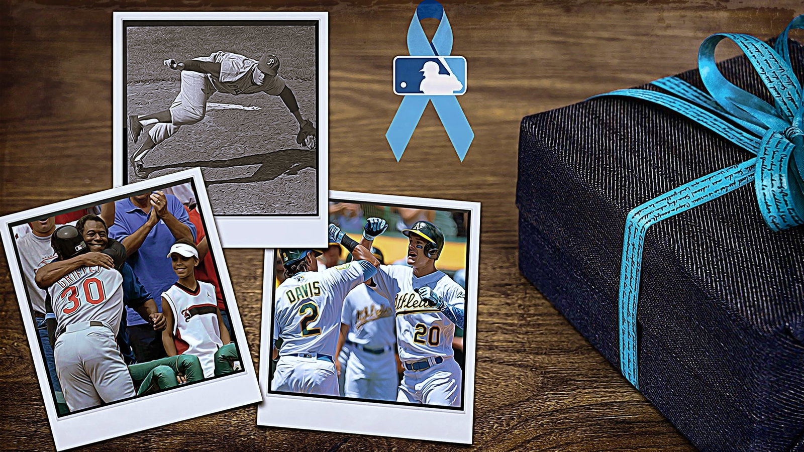 Three images from memorable Father's day performances