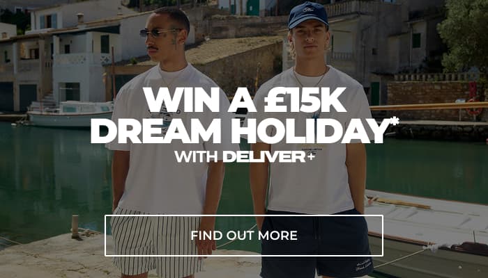 win a £15k dream holiday with deliver+