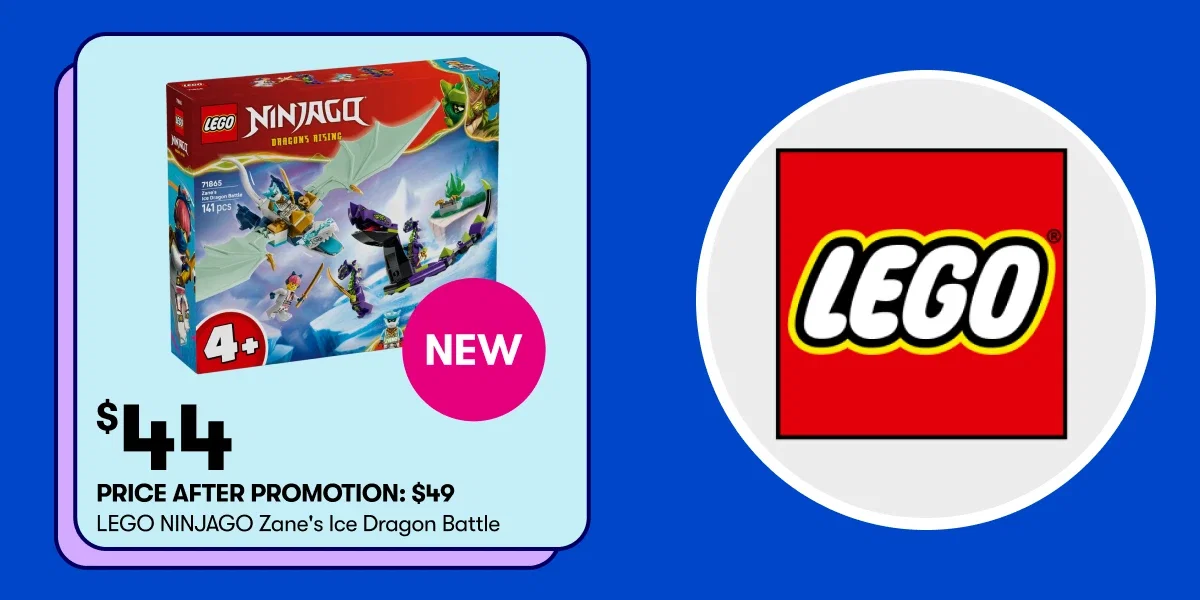 NEW LEGO NINJAGO Zane's Ice Dragon Battle $44