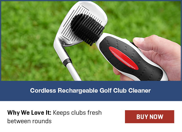 Cordless Rechargeable Golf Club Cleaner