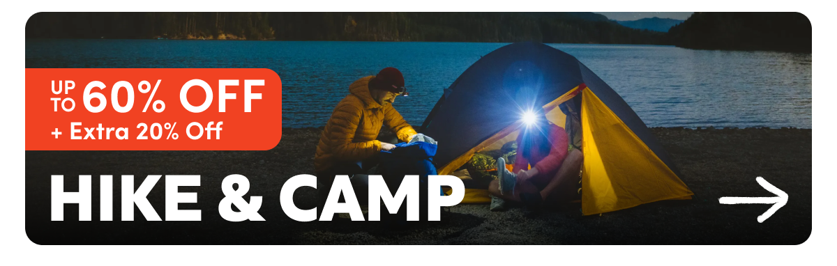 Camp: Up to 60% Off + Extra 20% Off. Shop Now!