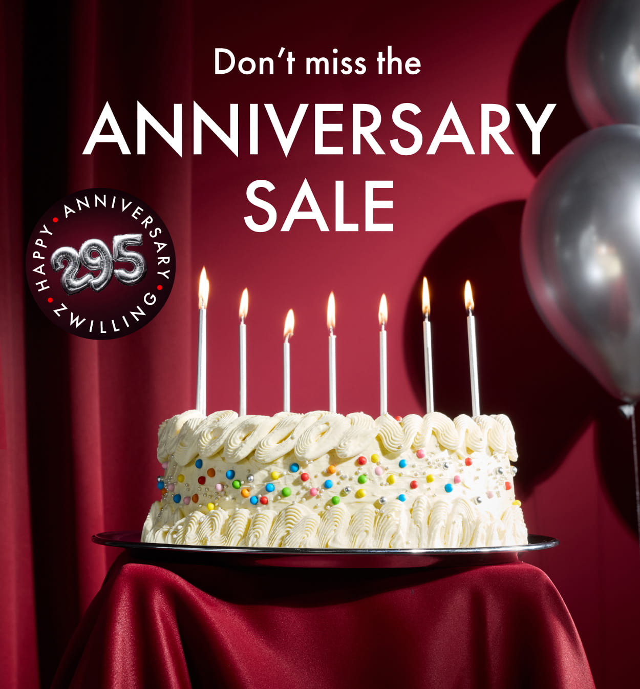Don't miss the Anniversary Sale