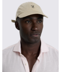 Taupe Washed Cotton Cap