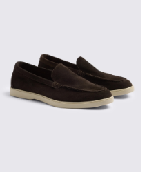 Brown Lewisham Relaxed Suede Loafers