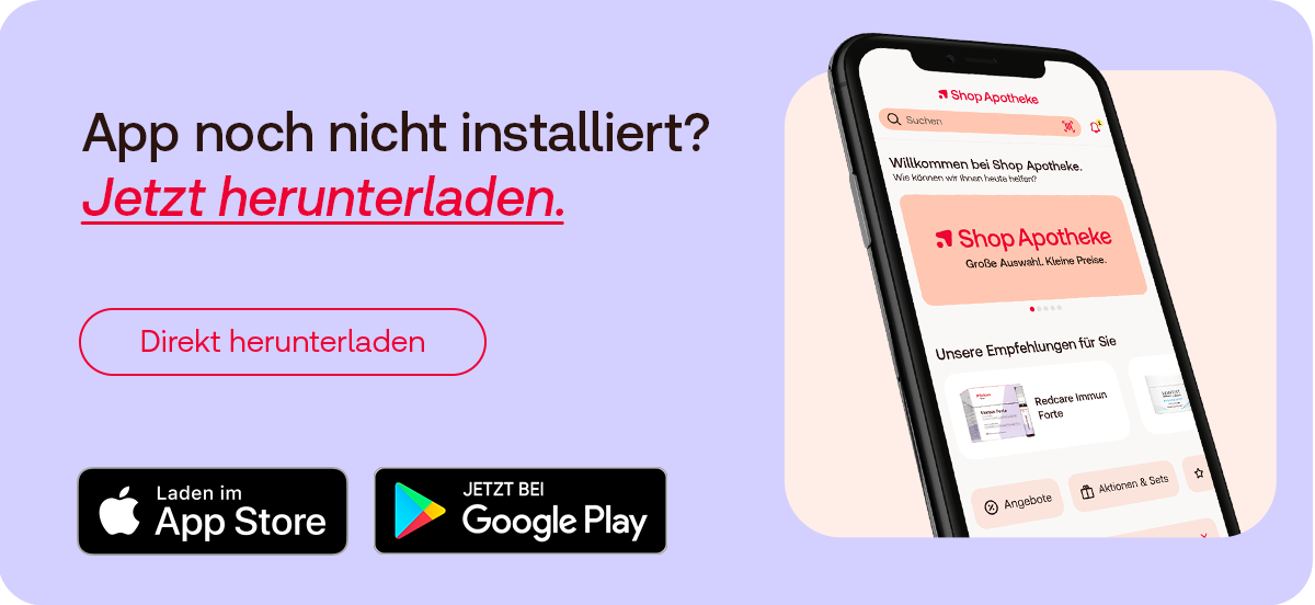App noch nicht installiert? Jetzt herunterladen