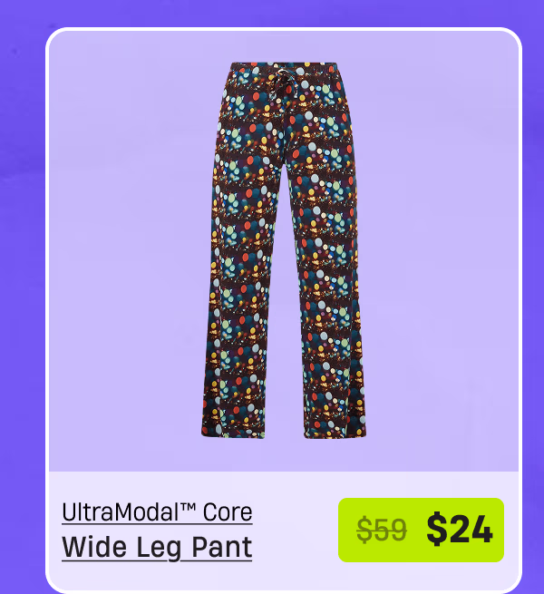 Ultramodal Core Wide Leg Pant