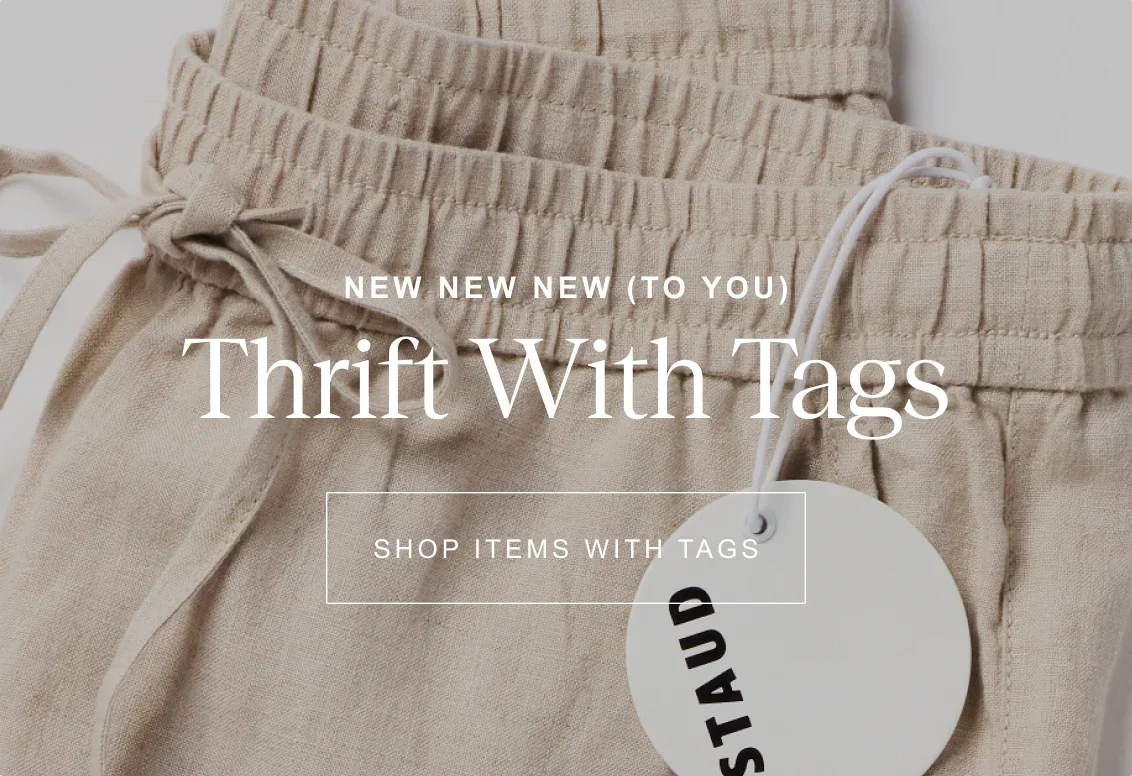 New new new (to you) | Thrift with tags | Shop items with tags