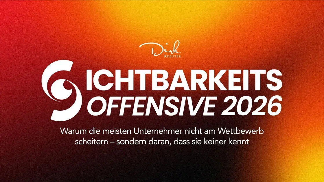 Warum die meisten Unternehmer nicht am Wettbewerb scheitern – sondern daran, dass sie keiner kennt