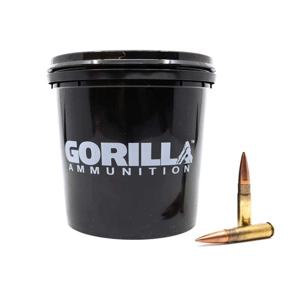 Image of Gorilla Ammunition .300 Blackout 125gr Sierra MatchKing - 160 Round Bucket