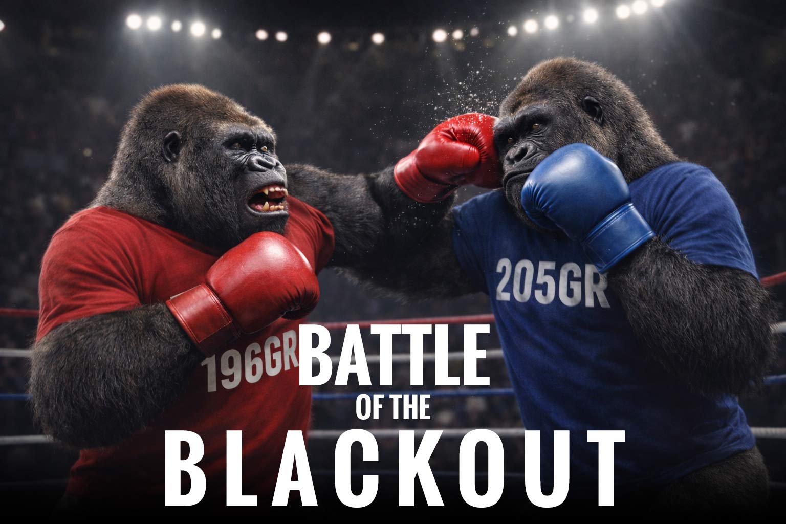 Battle of the Blackout - 300BLK - Gorillas boxing