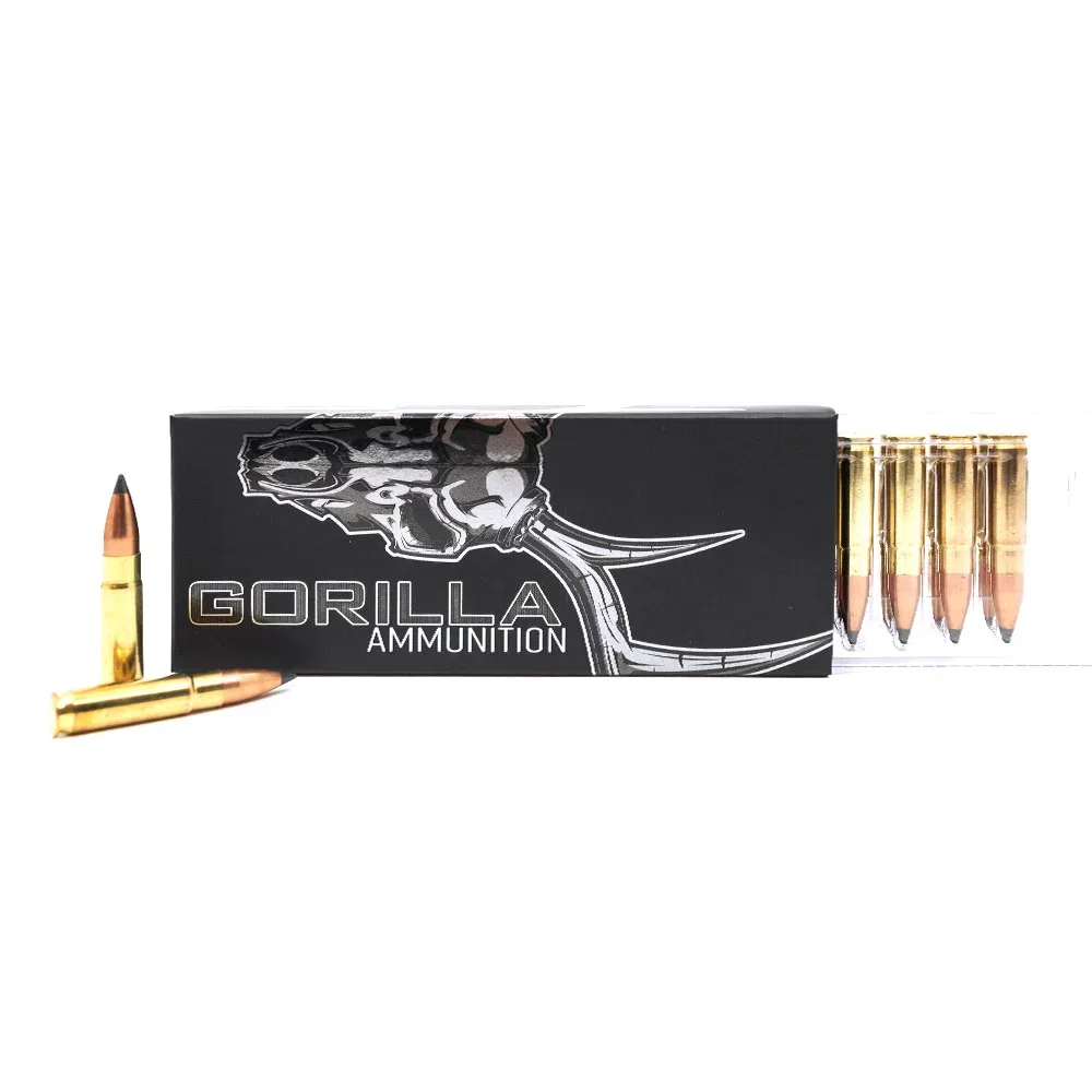 Image of Gorilla Ammunition .300 Blackout 110gr Nosler Varmageddon - 20 Round Box