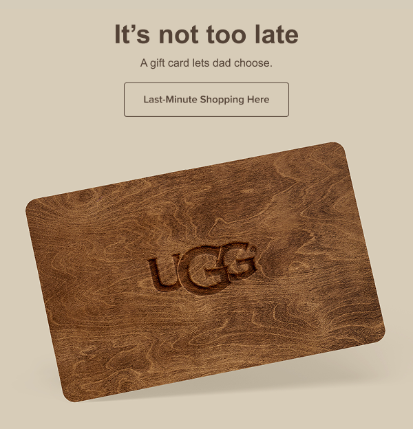 UGG Gift Card