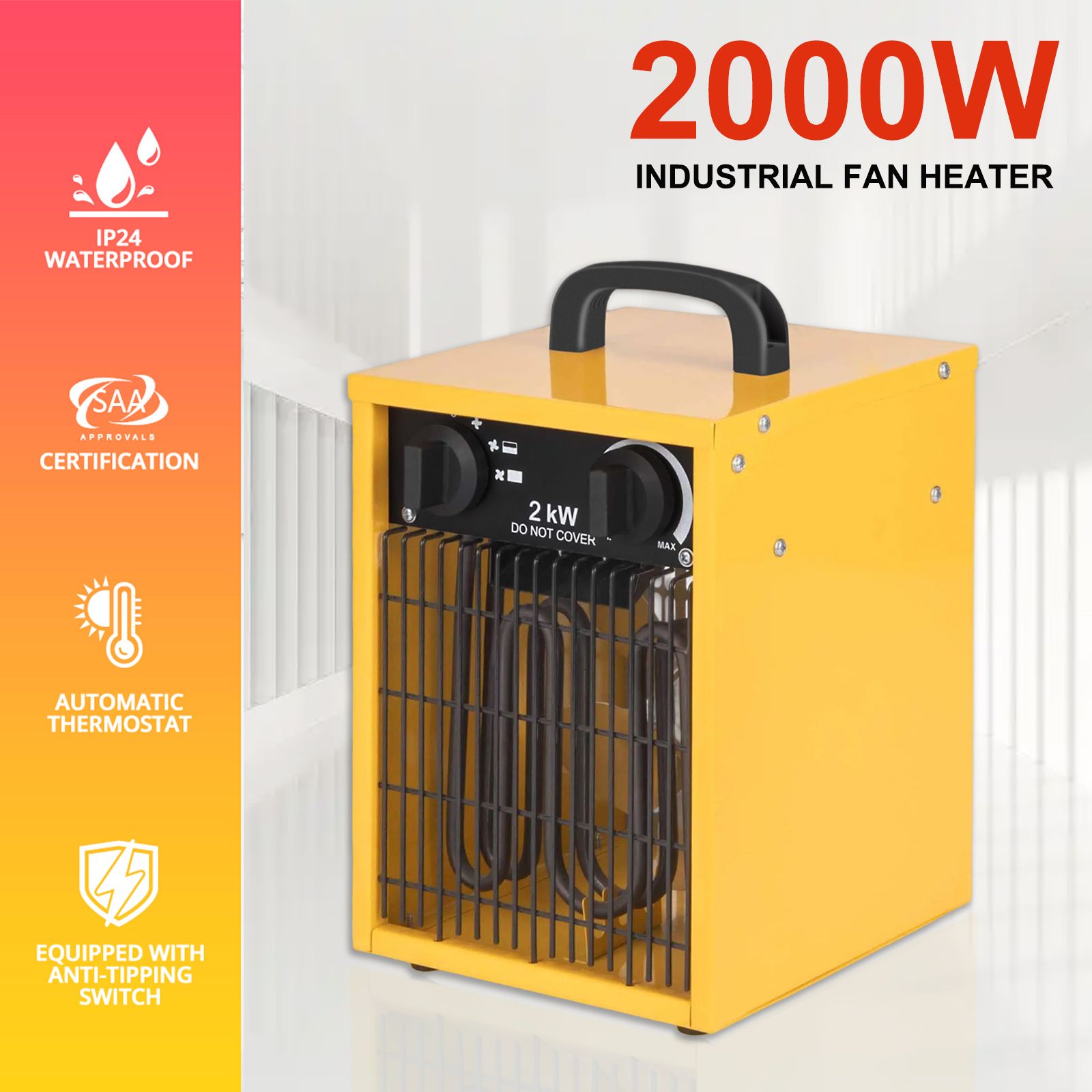 Industrial Fan Heater