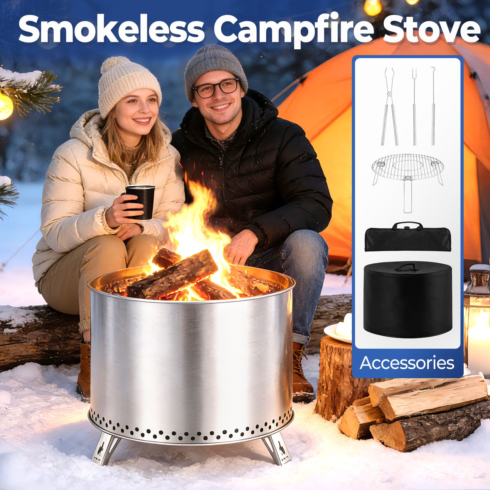 Large Campfire Stove