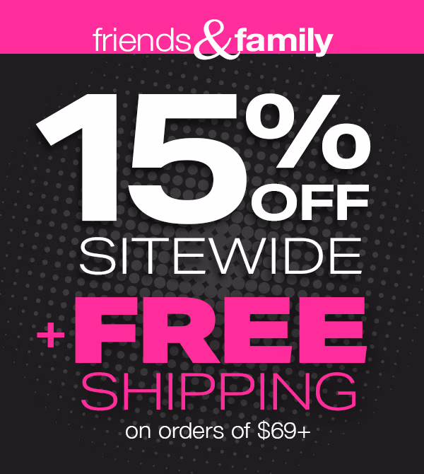 Friends & Family Sale