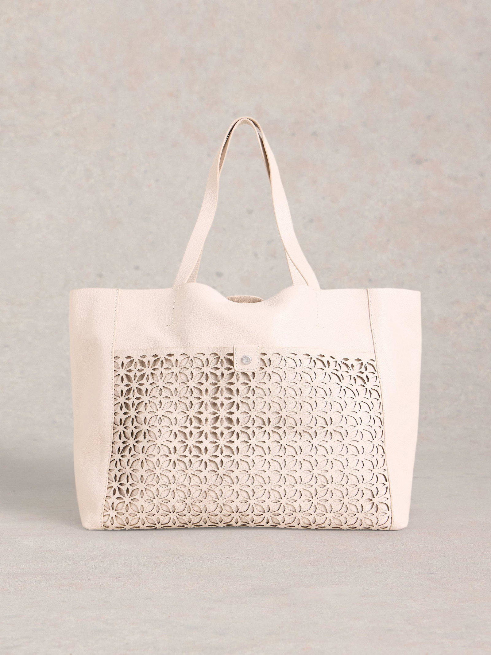 Shop Layla Lasercut Leather Tote