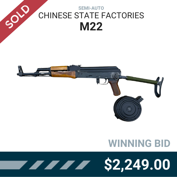 Recently Ended: CHINESE STATE FACTORIES M22
