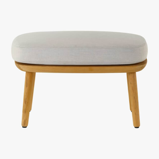 View Crosshatch Outdoor Ottoman