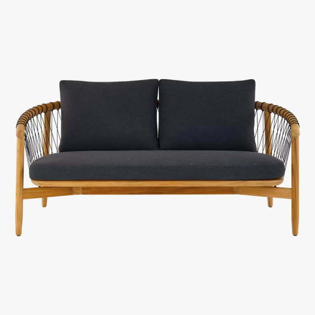 View Crosshatch Outdoor Settee