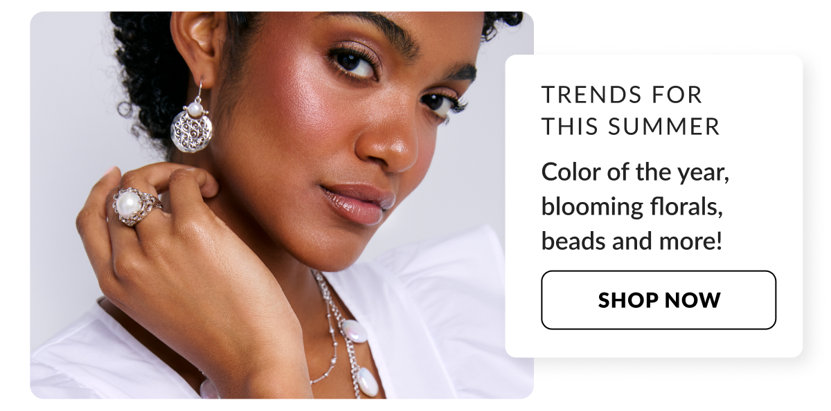 Trends For This Summer: Color of the year, blooming florals, beads and more!
