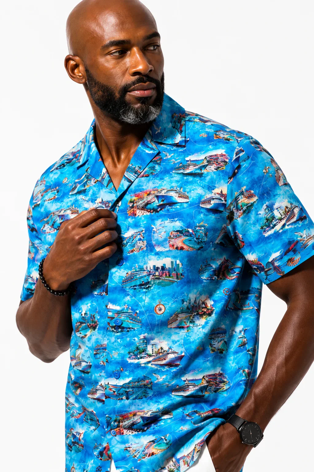 Image of THE CRUISE SHIP HAWAIIAN SHIRT