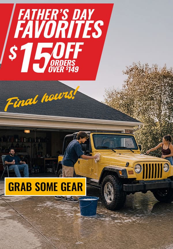 Father's Day Favorites: Save $15 on $149+