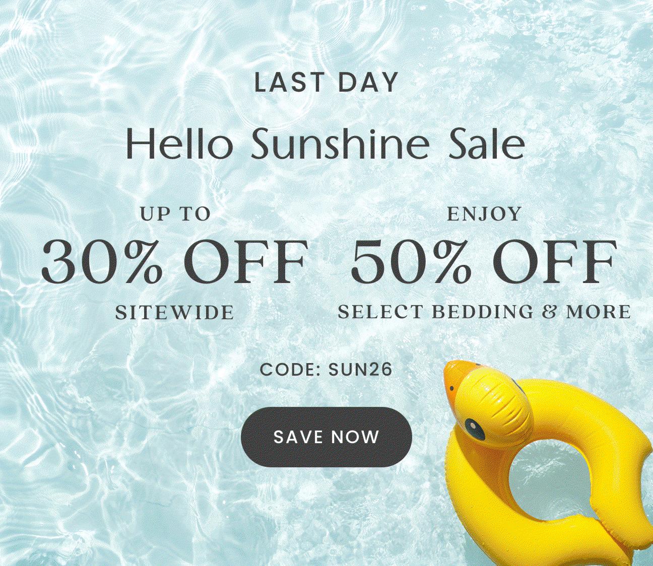 Hello Sunshine Sale
