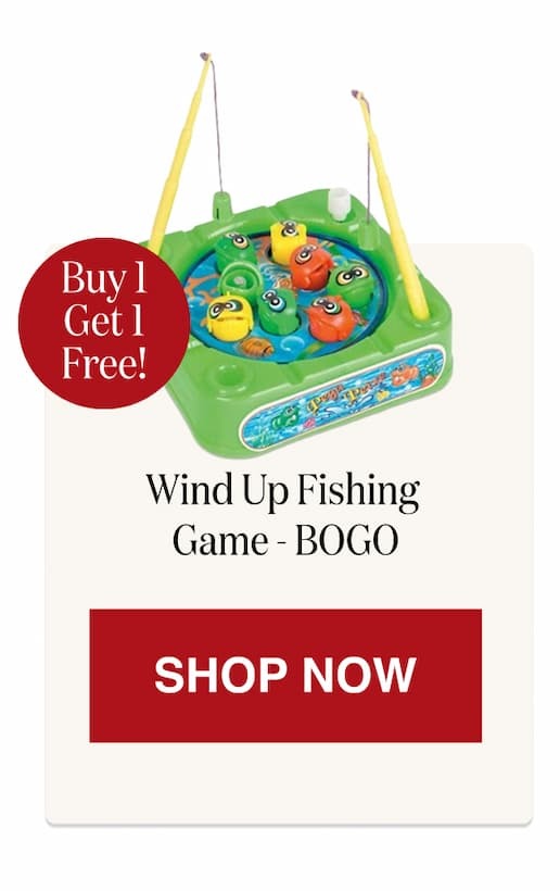 Wind Up Fishing Game BOGO [Click here to Shop Now]