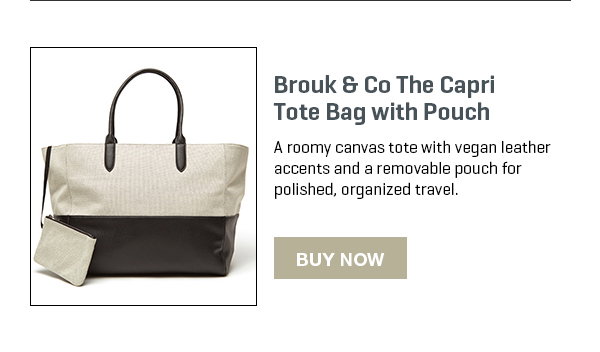 Brouk & Co The Capri Tote Bag with Pouch