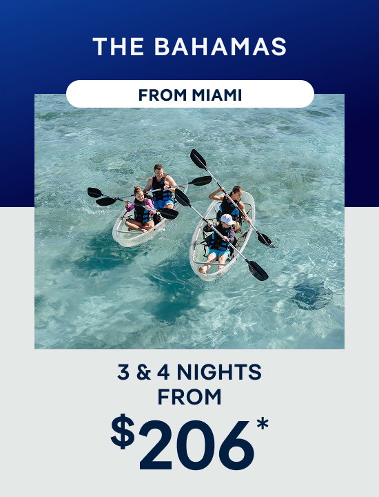 The Bahamas – 3 & 4 Nights From Miami – Click to View Cruises & Book Now