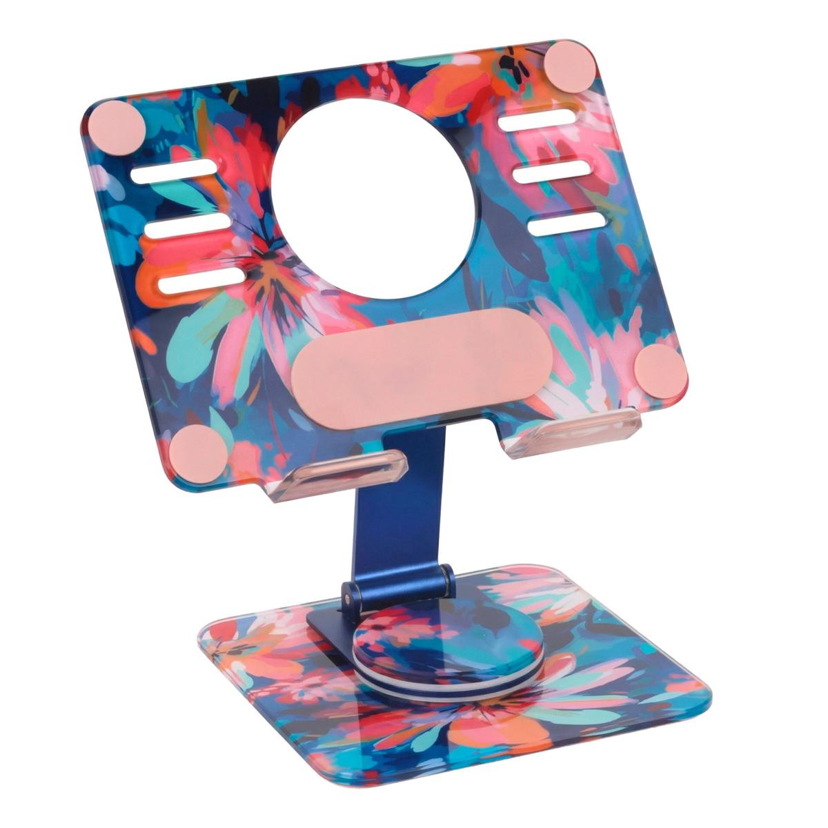 VYBZ Rotating Acrylic Tablet Stand with 360° Base