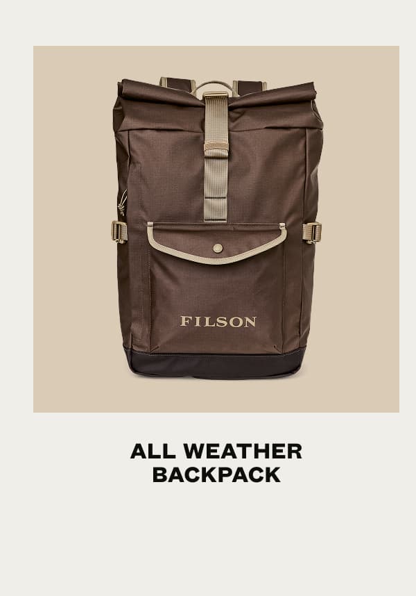 All Weather Backpack