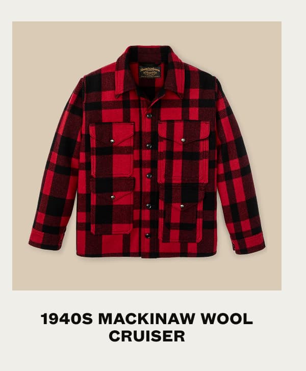 1940s Mackinaw Wool Cruiser