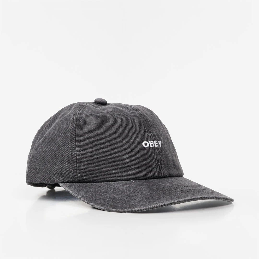 Obey Pigment Bold 6 Panel Strapback at Urban Industry Store 