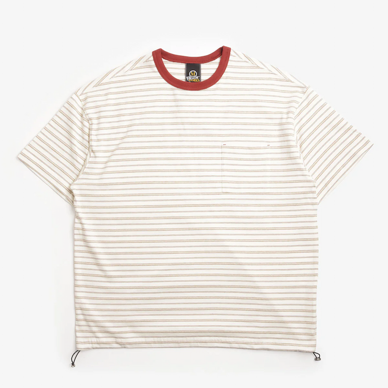 FrizmWORKS Jacquard Stripe Half Tee at Urban Industry Store
